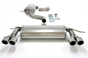 Sistema de Escape Inox VW Scirocco III 1.4 / 2.0 TSI – Dupla Saída 2 × 80 mm