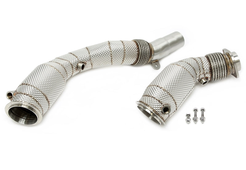 Downpipe BMW – M2 / M3 / M4 – S55B30 – F87/F80/F82/F83 – com catalisador
