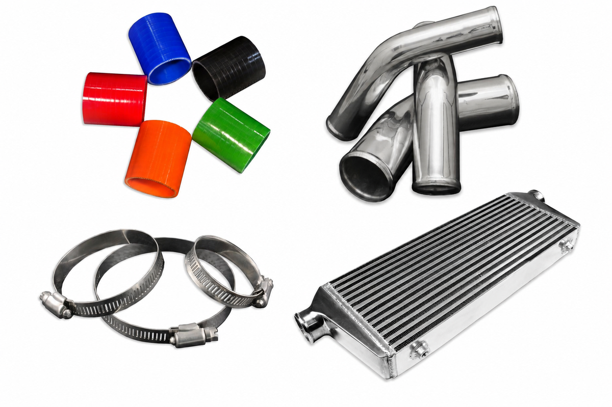 Kit Intercooler VW Scirocco III 1.4 TSI Preto com Sensor MAP