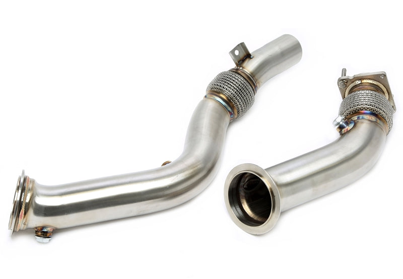 Downpipe BMW – M2 / M3 / M4 – S55B30 – F87/F80/F82/F83 – DECAT com flexível